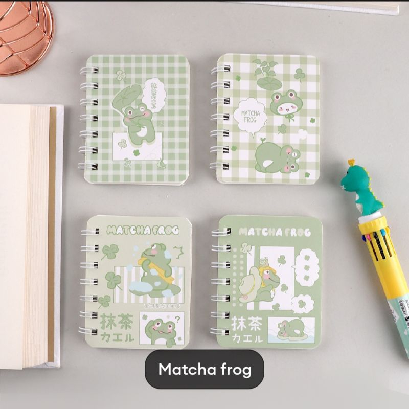 

Notebook Mini Lucu , Buku Keren, Buku Lucu, Buku Anak - Macha Frog