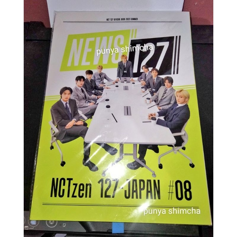 nct 127 nctzen japan magazine vol.8 majalah jepang nct