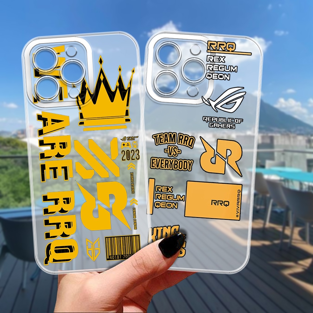 ALL TYPE CASE BENING MOTIF RRQ UNTUK XIAOMI REDMI NOTE 10 4G REDMI NOTE 105G MI A1 REDMI A1 REDMI 8 
