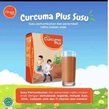 

Curcuma Plus Susu Bubuk Ekstrak Temulawak Coklat 350gr