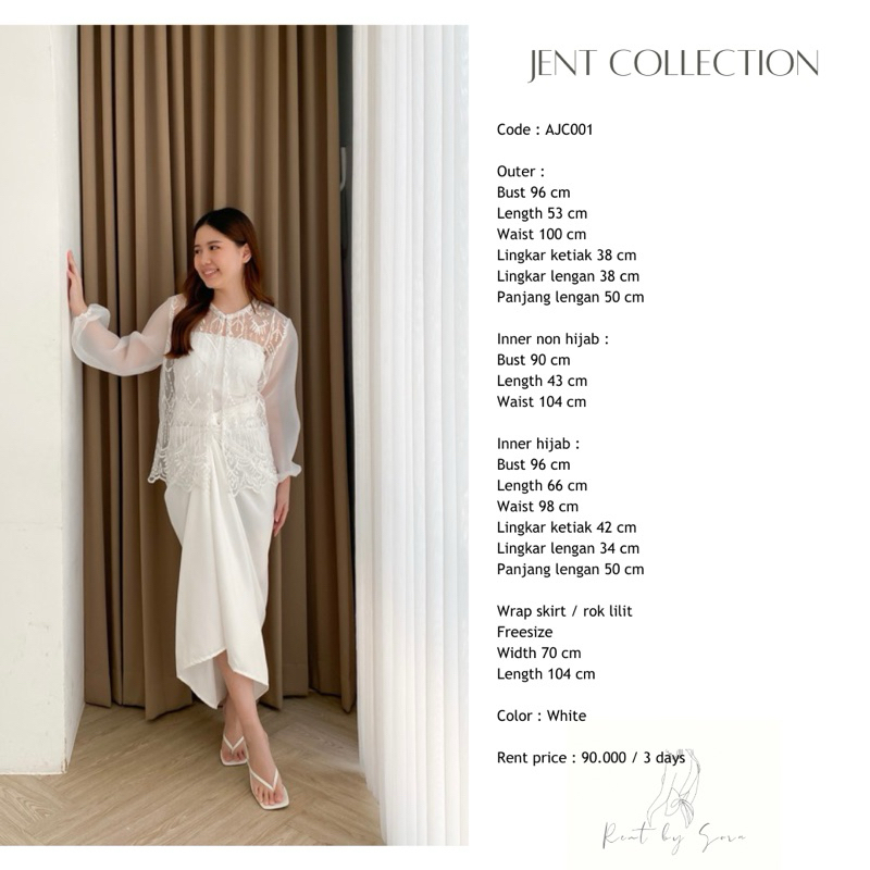 SEWA / RENTAL BAJU KONDANGAN JENT COLLECTION AJC001