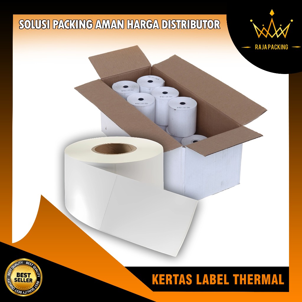 

Kertas Label Thermal 100x150mm Kertas Print Resi Ukuran A6 Harga Murah Distributor