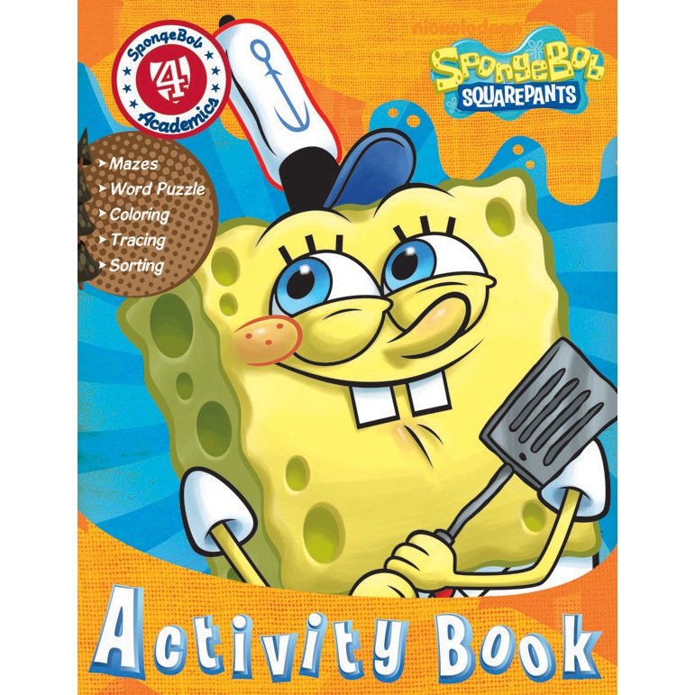 Spongebob Academics 4 - Activity Book Buku Aktivitas MB-00934