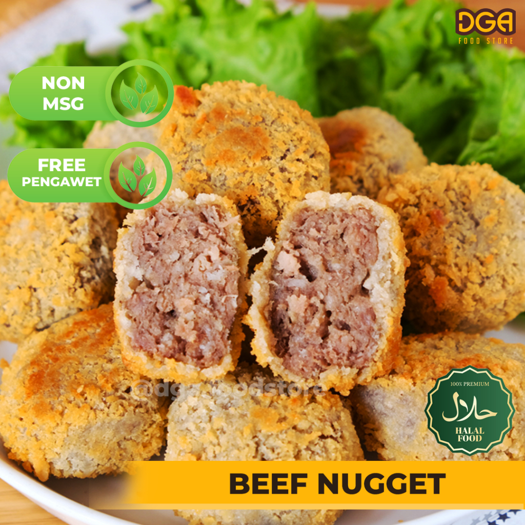

Beef Nugget Homemade Non MSG Non Pengawet Halal