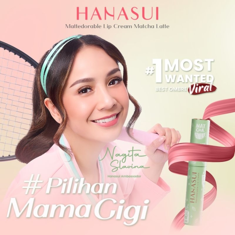 ♥️ ORISKIN ♥️Hanasui Lip Cream Matcha Series