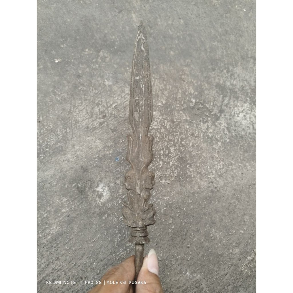 Pusaka Kamardikan Tbk Omyang Jimbe pamor Ngulit Semongko