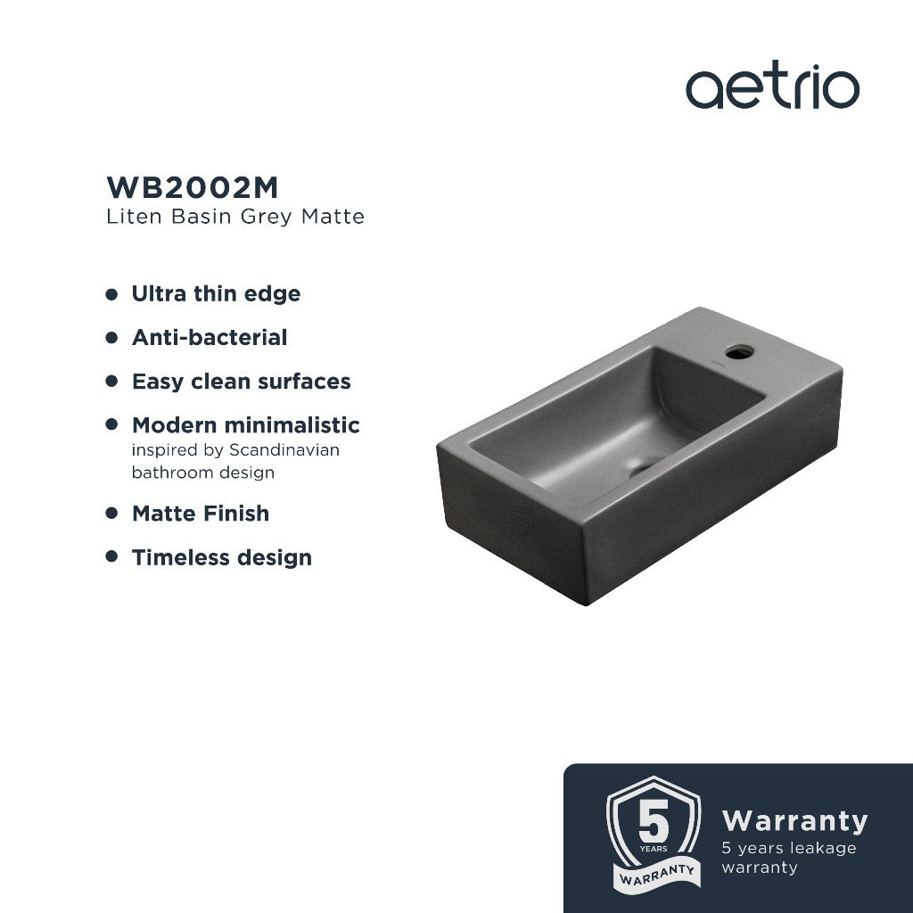 LITEN BASIN WASTAFEL | WB2002M | Tempat Cuci Tangan