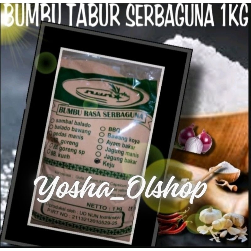 

Nun Bumbu Tabur Rasa Keju 1kg