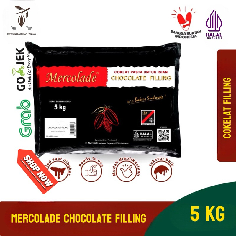 

Mercolade Dark Chocolate Filling 5 Kg