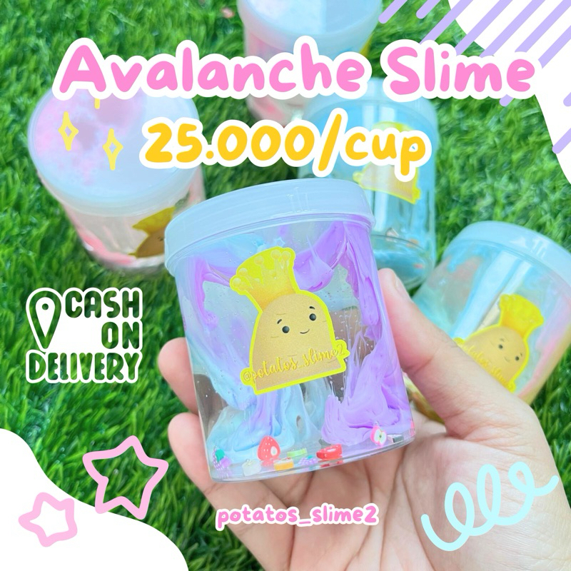 Avalanche Slime Potatos | New Packaging 200ml Potatos_Slime2