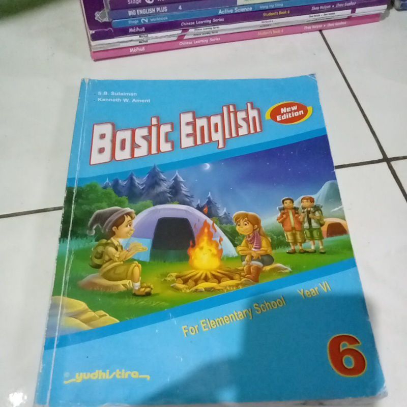 buku basic English kelas 6 penerbit Yudhistira