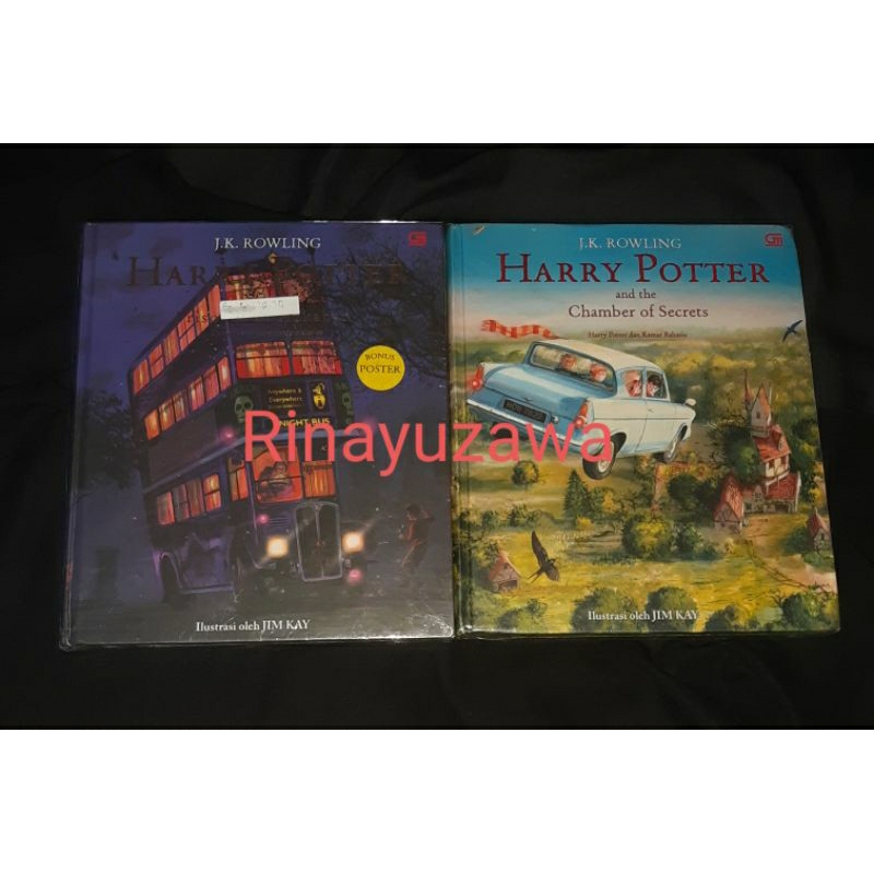 Novel Terjemahan Harry Potter Ilustrasi by Jim Kay