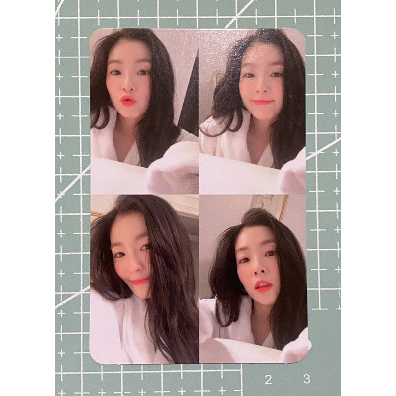 Irene photocard guidebook ver day 2 the reve festival red velvet album official seulgi pc irene grid