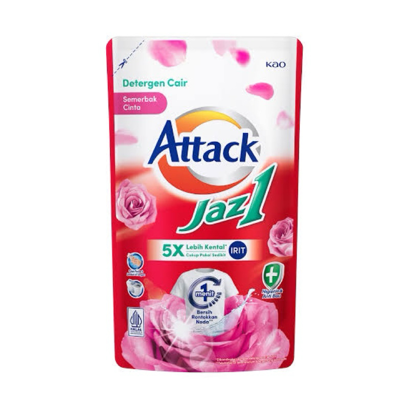 detergen cair attack jazz1 700 ml
