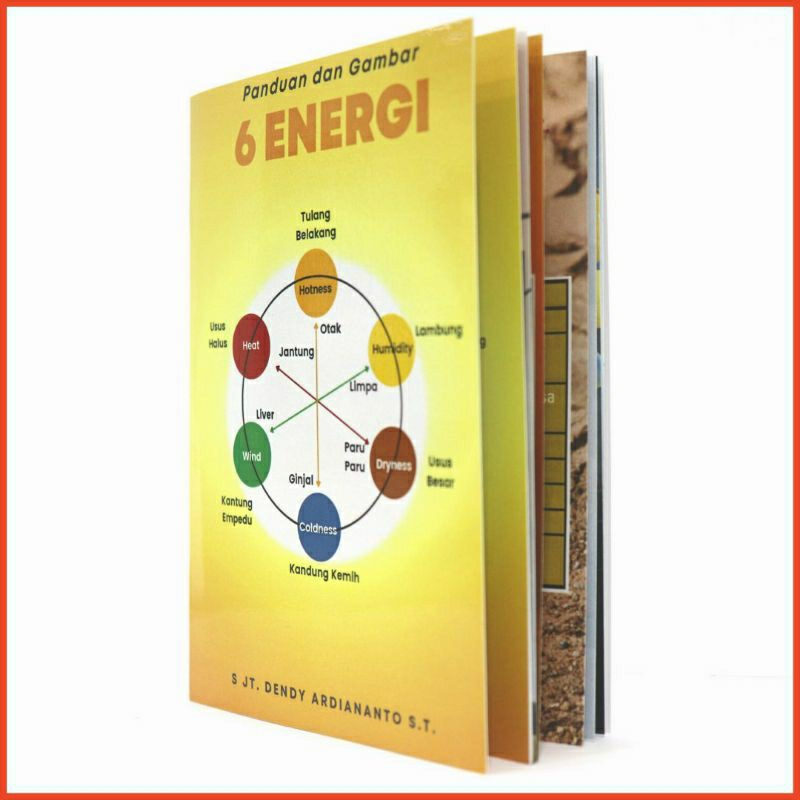 Buku Sujok 6 Energy Booklet sujok 6 energy / buku sixki / buku 6 warna / buku sujok / buju terapi su