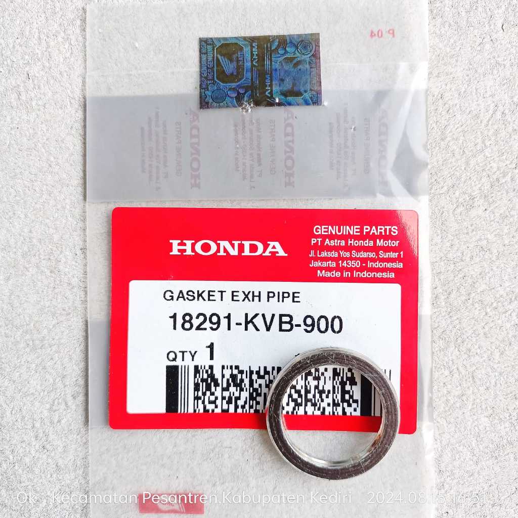 Gasket-Packing-Paking Knalpot Honda Kirana-Kharisma Supra-X 125 Revo Blade Cub-125 CT-ST DAX Monkey 