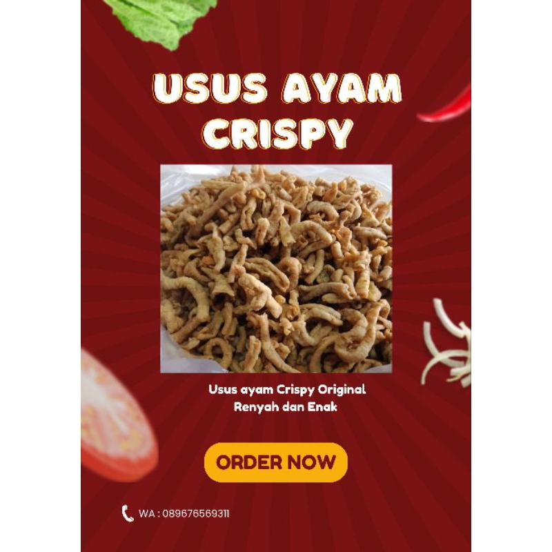 

Usus Ayam Crispy