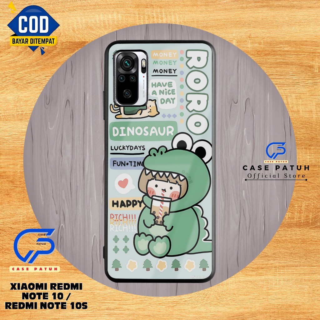 Casing HP Xiaomi Redmi Note 10/Redmi Note 10s Motif Kartun Roro Jump Terbaru Case Patuh ( CP29 ) - S