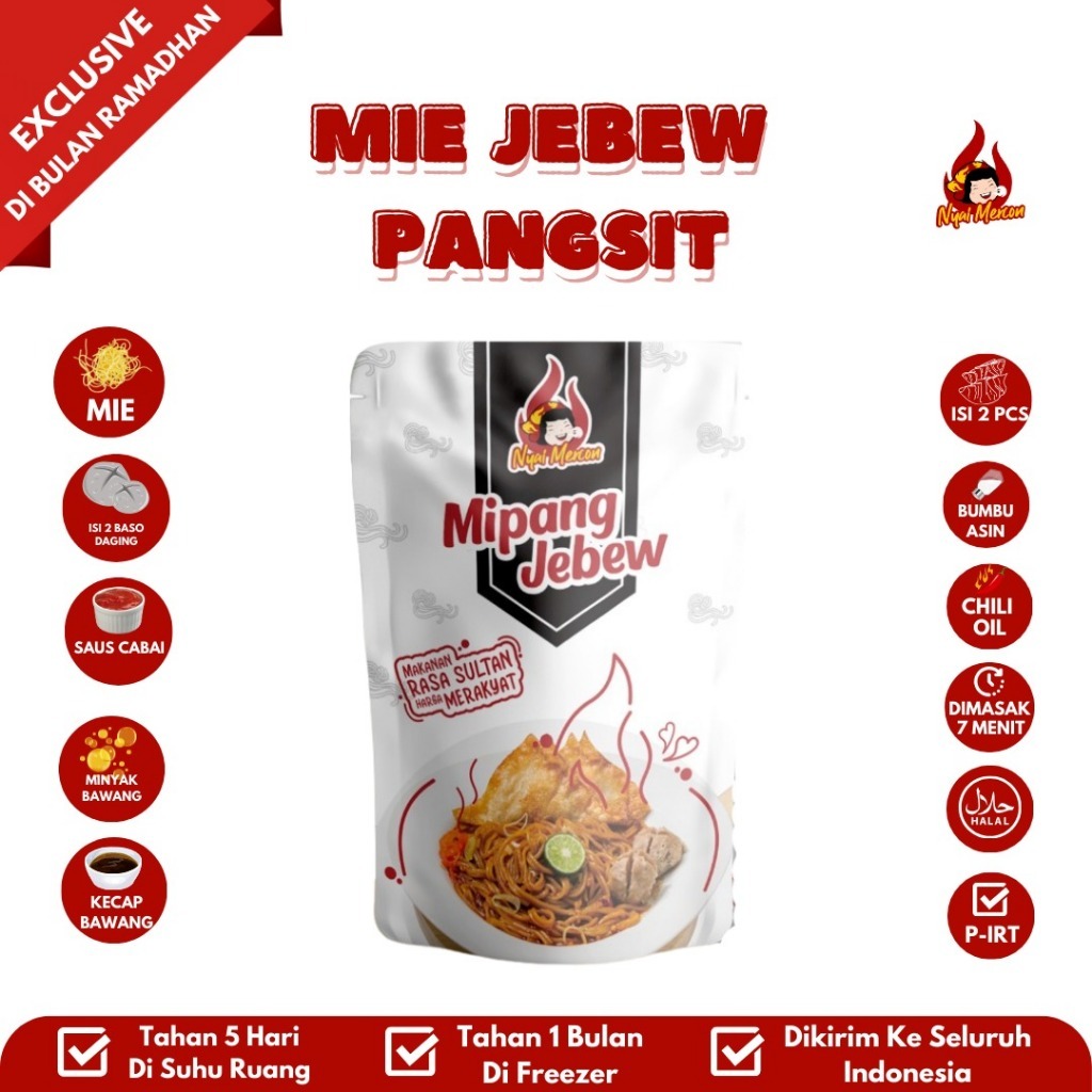 

Mie Jebew Pangsit Nyai Mercon