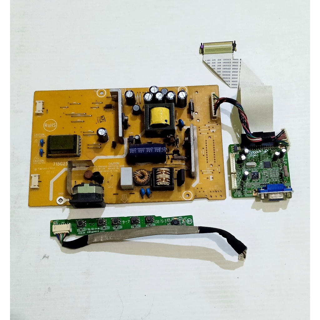 Board Monitor LCD Acer X173W