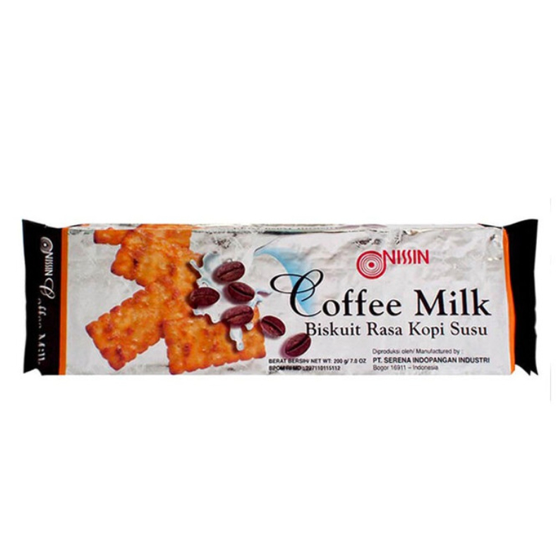 

Nissin Biskuit Rasa Kopi Susu Biscuit Coffee Milk 200gr