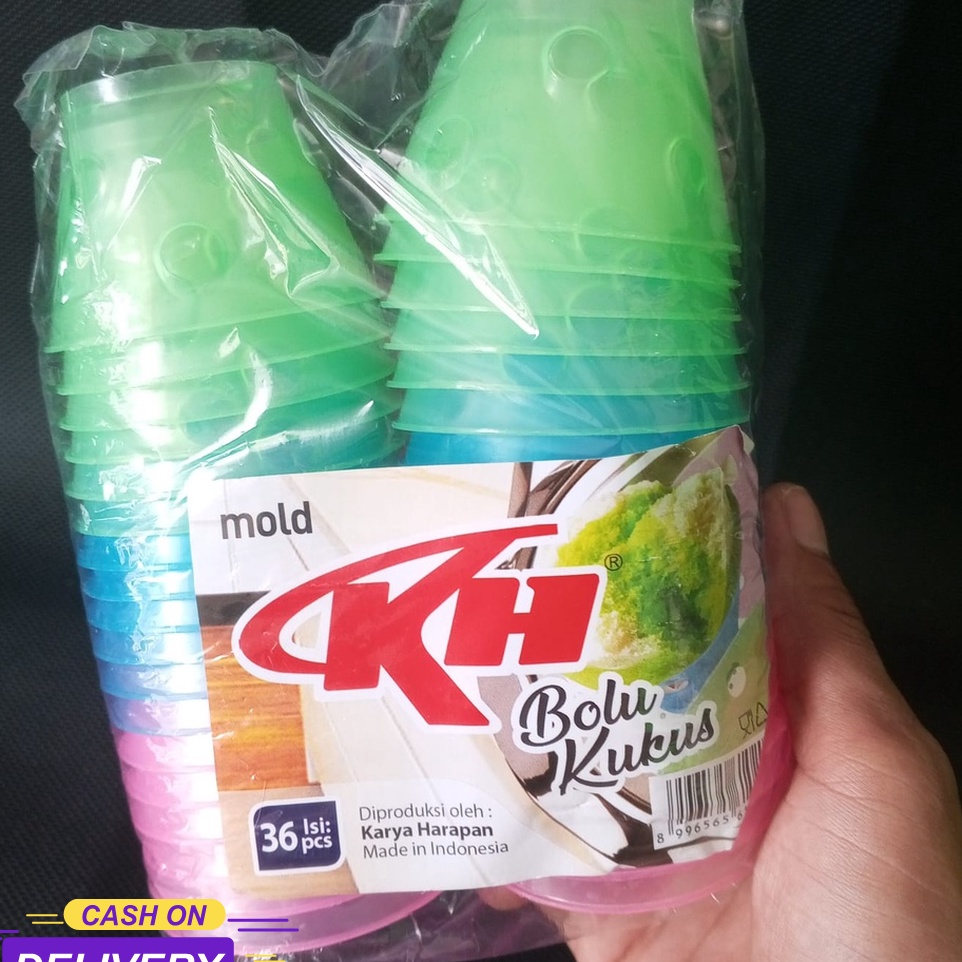KESEMPATAN EMAS Paket 36 pcs cetakan bolu kukus 3 lusin cetakan kue bolu kukus plastik  Cetakan kara