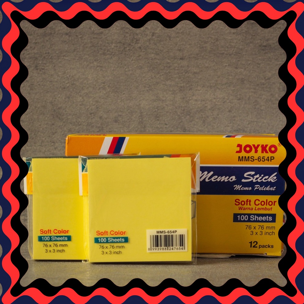 

TAKTERKALAHKAN Memo Stick Sticky Notes MMS1 MMS1P