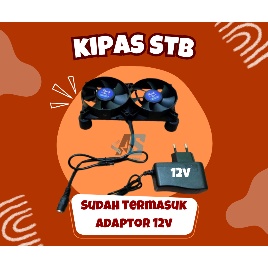 Kipas STB Pendingin Set Top Box WIFI Modem Router Amplipier DLL