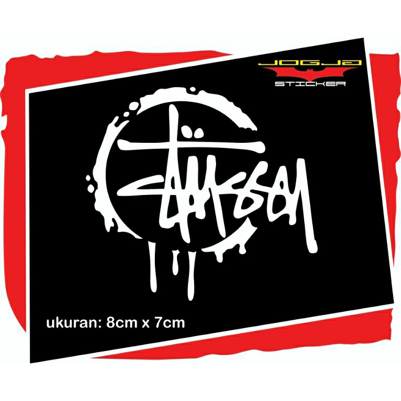 

Sticker Keren Bagus Murah dan Berkualitas, Original cutting. warna Phospor (nyala jika kena cahaya)