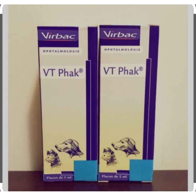 tetes mata vtphak katarak anjing kucing virbac vt phak dog cat cataract eye