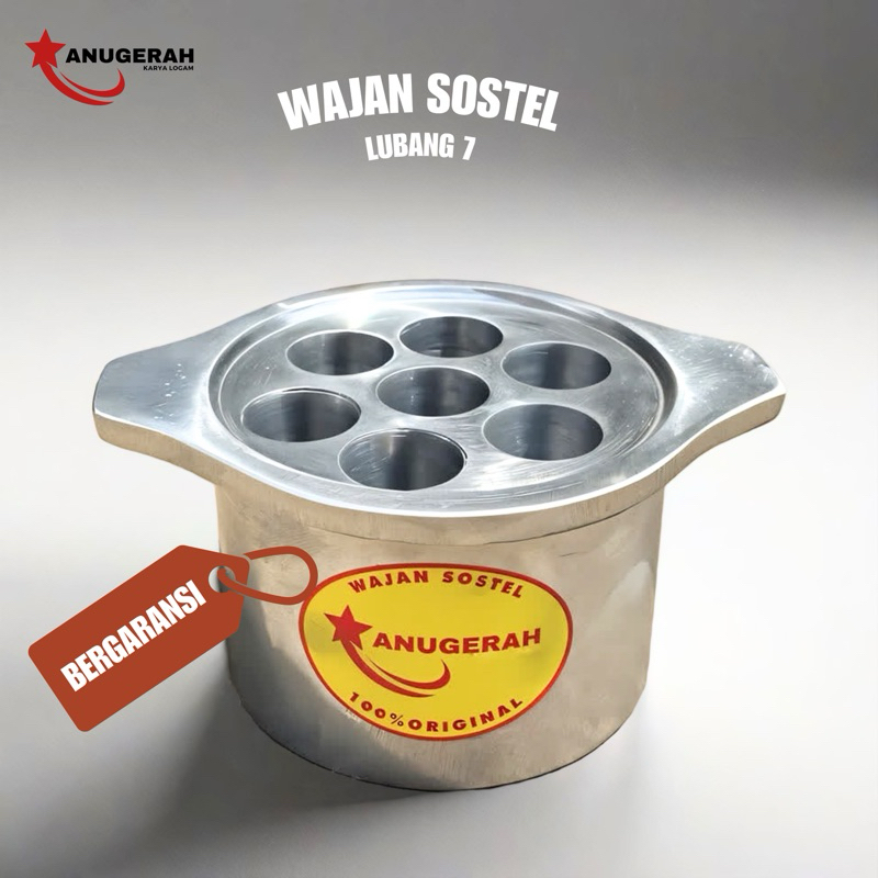 ANUGERAH Wajan Sostel Mini Lubang 7