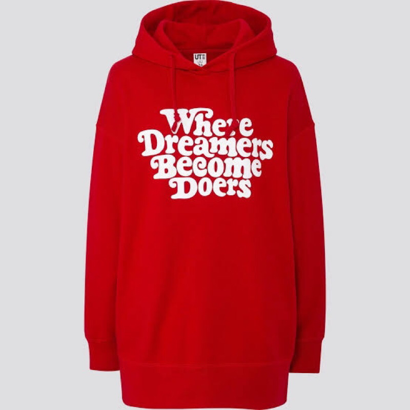 Uniqlo x Verdy Pullover Hoddie Jacket Red