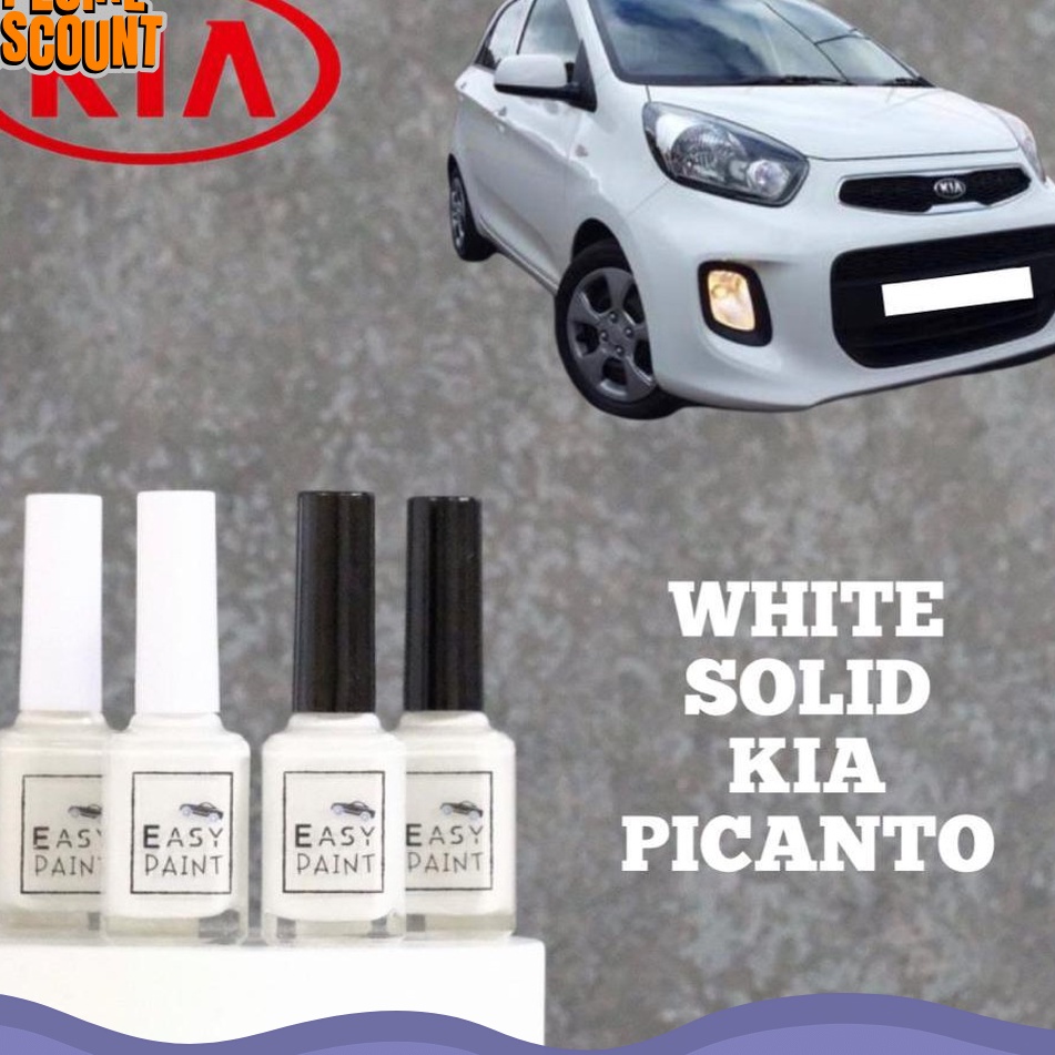 

PESTA CASHBACK Cat Oles White Solid KIA Picanto Putih Solid