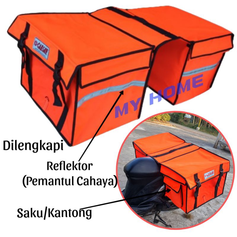 Tas Ronjot Obrok Motor Tebal Jumbo Polyester