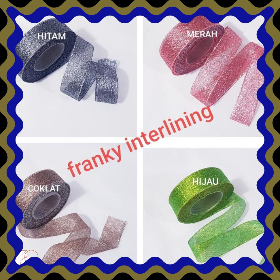 

PENAWARAN KHUSUS Pita Metallic Gliter Lebar 25cm Per Roll Isi 18meter