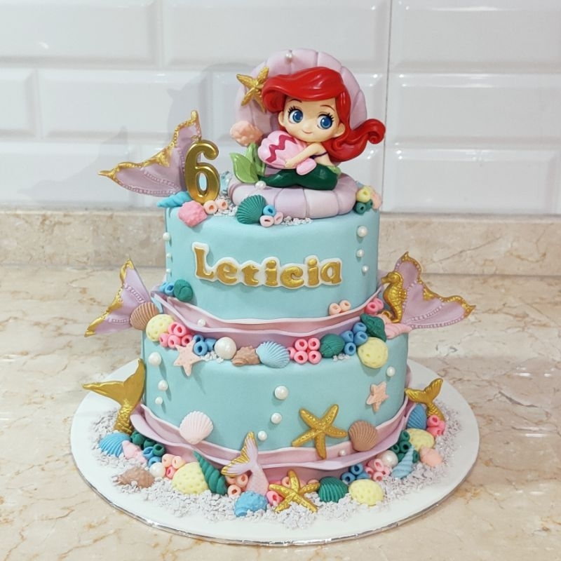 Cake Ulang Tahun Mermaid Princess