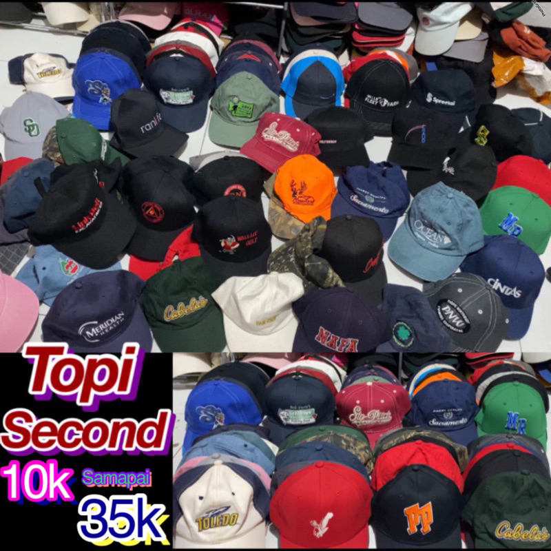 Topi Preloved SCND