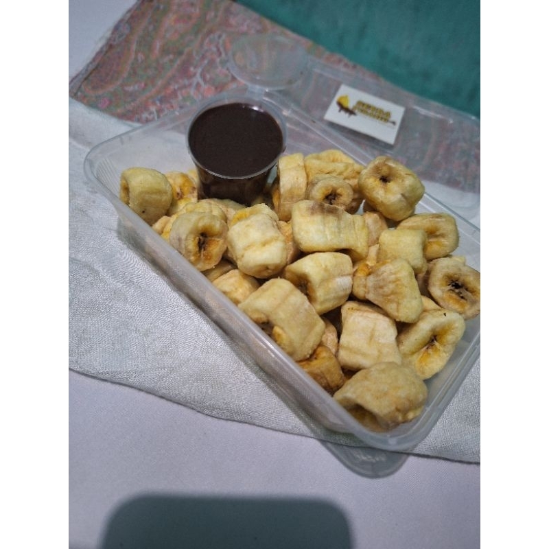 

(SERBA PISANG) PISANG OVEN CRUNCY SAUS COKLAT