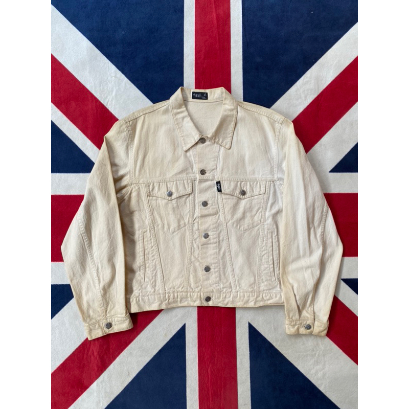 Trucker Jeans Agnes B Homme Paris