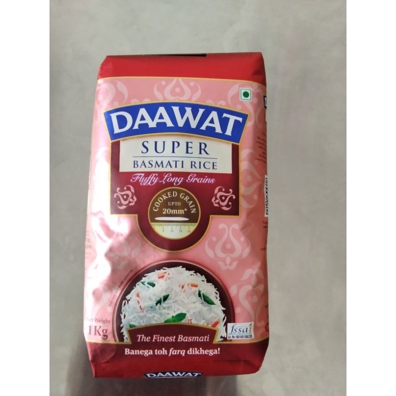 

Daawat Super/ Basmati Rice /1kg