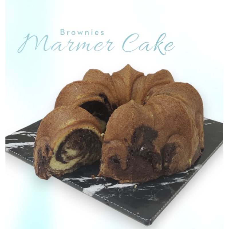 

Marmer Brownies Cake