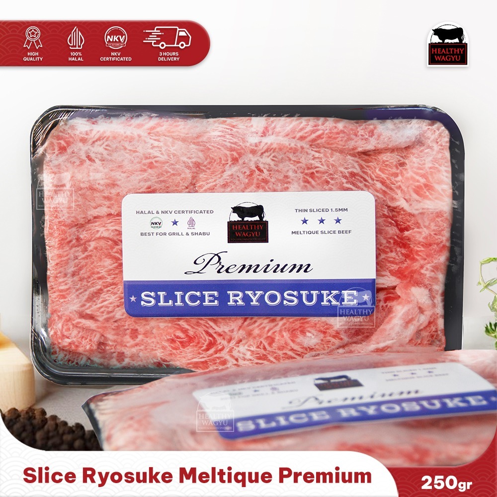

Beef Slice Meltik Slice Ryosuke Daging Sapi Iris Tipis 250gr