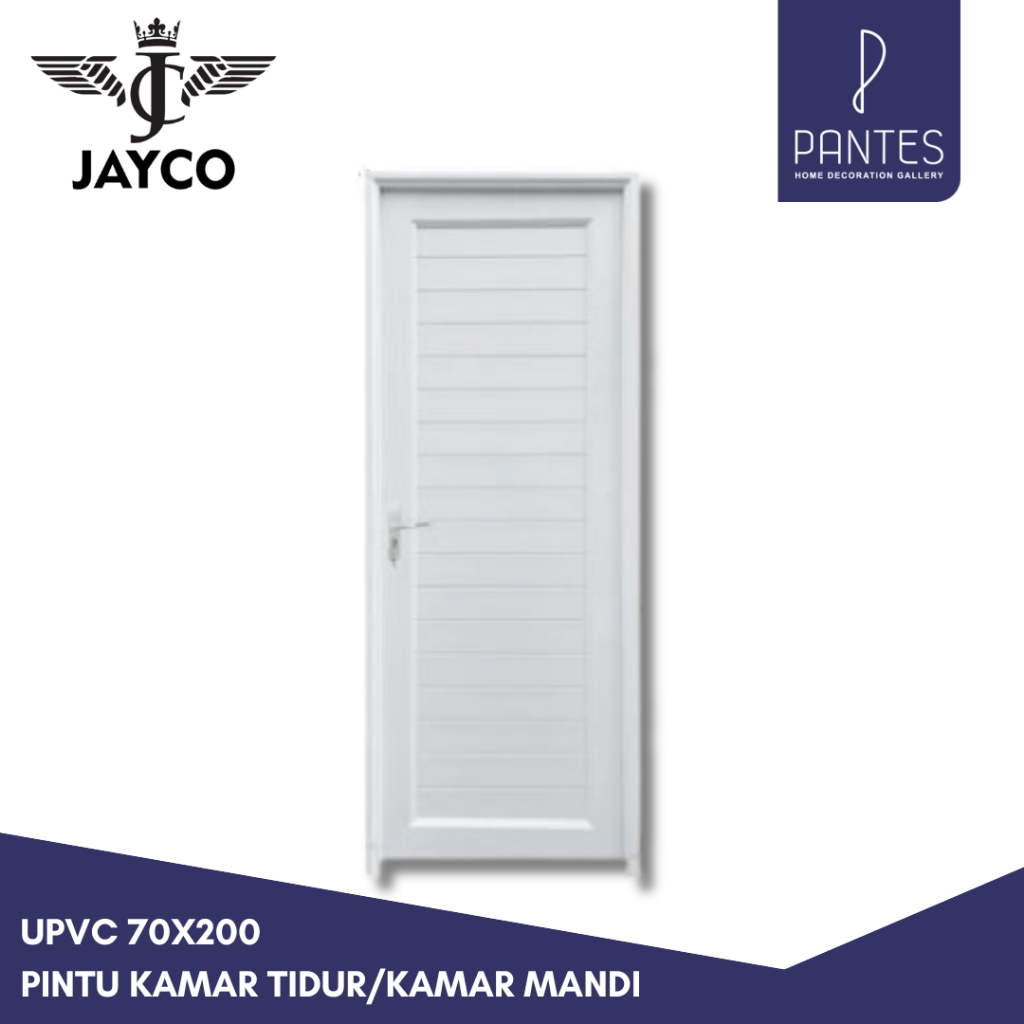 JAYCO Pintu UPVC Full Panel Premium Quality 70X200