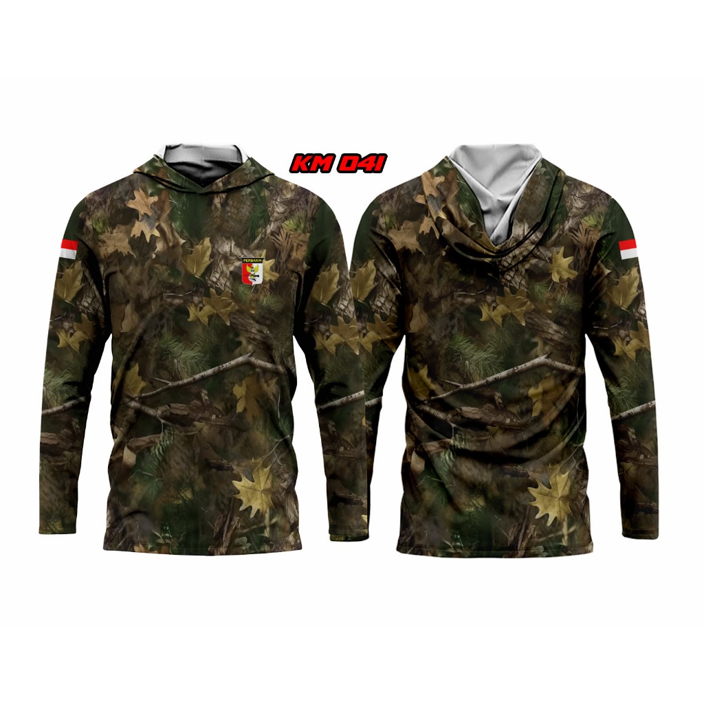 BAJU CAMO HUNTING PERBAKIN / BAJU BERBURU CAMO HUNTING