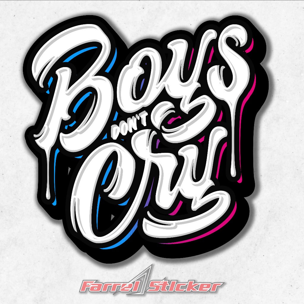 

Sticker Boys Don,t Cry Stiker Grafiti