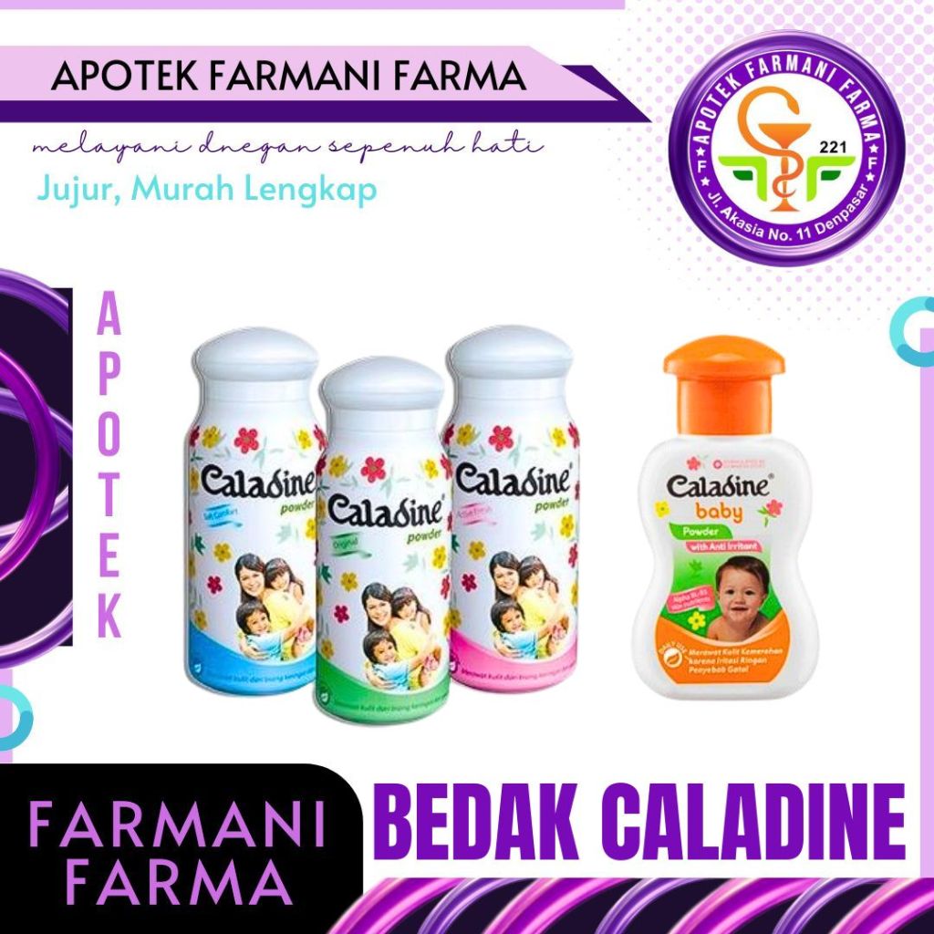 Caladine Powder / Caladine Baby Powder / Bedak Bayi Caladine / Bedak Caladine / Kaladin / Caladine B
