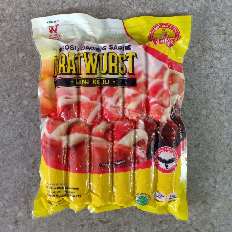 

JAVA BRATWURST MINI KEJU 500gr