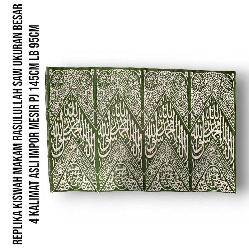 Kiswah Makam Rasulullah SAW Ukuran Besar Asli Impor Mesir