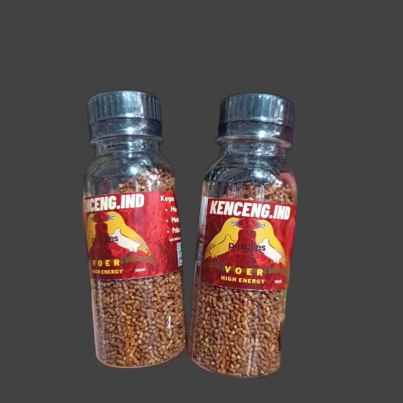 KENCENG.IND VOER MINI PELLET (pakan burung pleci, ciblek, prenjak, glatik dan burung kecil lainnya) 