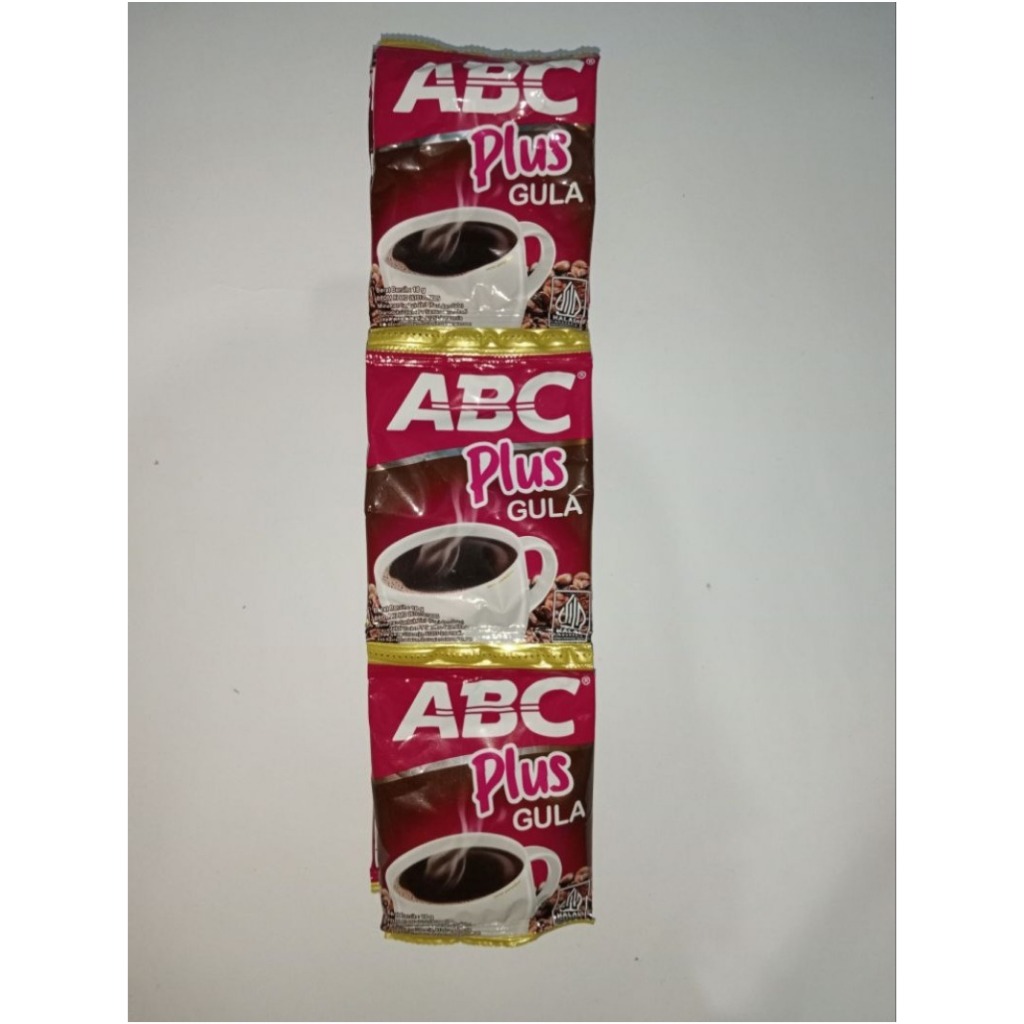 

Kopi ABC plus gula kemasan lebih praktis 10 pcs × 18 gr [HARGA 1 RENTENG] kopi ABC / kopi plus gula / kopi hitam